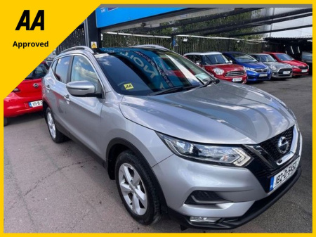 2018 Nissan Qashqai 1.6 DIESEL, SV MODEL, LOW MILEAGE, NATIONWIDE WARRANTY, FINANCE, PAN ROOF, 5 STAR REVIEWS €21,000