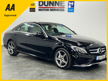 2018 Mercedes-Benz C Class LOW MILEAGE*C180D 4DR AUTO*TWO KEYS*NCT 04/26*12 MONTH WARRANTY*FINANCE AVAILABLE*