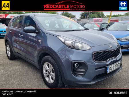 2016 Kia Sportage 1 ISG 114BHP  (FSH) (NCT 10-26) (SALE PRICE) €14,650