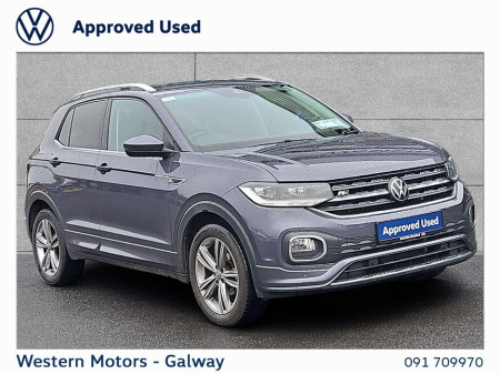 2023 Volkswagen T-Cross R-Line 1.0 TSI 110 Bhp,Class Example, Super Colour & Spec Inc Rear Camera,Digital Dash,App Connect,Climate Control + much more €28,945