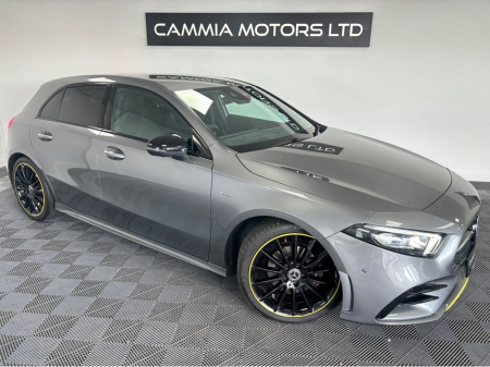 2018 Mercedes-Benz A Class MERCEDES-BENZ A180 AUTO AMG LINE*FULL AMBIENT INTERIOR LIGHTING AND ENLARGED MEDIA SCREEN*REVERSE CAM AND 360 SENSORS*BLIND SPOT ASSIST*HEADS UP DISPLAY*DRIVE MODES*FINANCE AVAILABLE*
