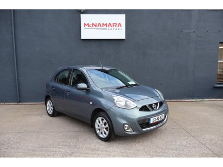 2015 Nissan Micra 1.2 SV 5dr Low Mileage 12 Months Exceptional Condition! €8,495