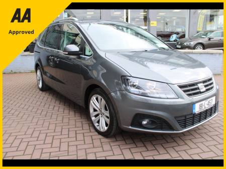 2018 SEAT Alhambra 2.0 TDI 115HP SE 5DR MPV 7 SEATER // FULL BLACK LEATHER // FULL SERVICE HISTORY //  BUY WITH CONFIDENCE AA AND SIMI APPROVED DEALER 2025 // ALL TRADE INS WELCOME // FINANCE ARRANGED //