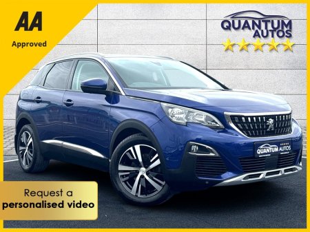 2019 Peugeot 3008 2019 ALLURE BLUE 1.5HDI €103P/W WITH NO CASH DEPOSIT 10 DAY SALE NOW ON!!