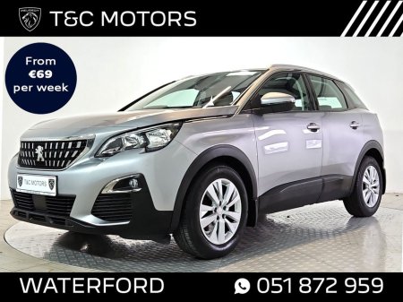 2019 Peugeot 3008 Low Mileage, Cruise Control, Dual Climate Control, Alloy Wheels, Reversing Camera with Sensors