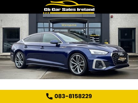 2021 Audi A5 2.0 TDI 35 S line Sportback 5dr Diesel S Tronic Euro 6 (s/s) (163 ps) 1 OWNER + VIRTUAL COCKPIT + REVERSE CAMERA + HEATED SEATS