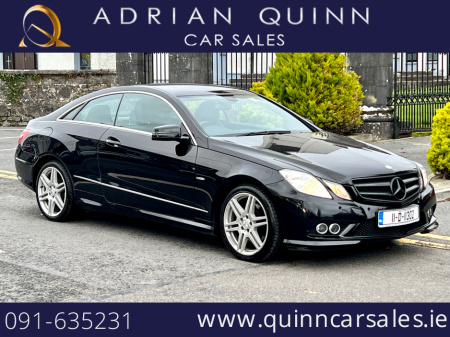 2011 Mercedes-Benz E Class E 250 CDi AMG SPORT COUPE AUTO €10,950