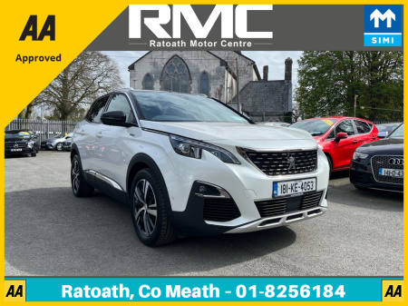 2018 Peugeot 3008 1.6 Hdi Blue GT-LINE €17,950
