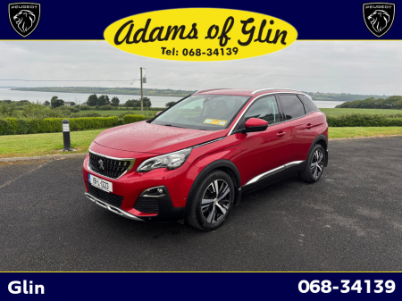 2019 Peugeot 3008 ALLURE 1.5 BLUE HDI 130 6 6.2 4DR €19,950