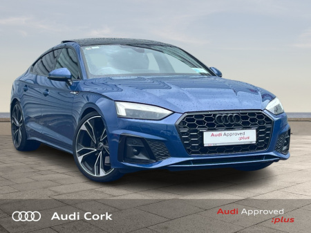 2023 Audi A5 SPORTBACK 35TDI 163BHP S-LINE BLACK EDITION AUTOMATIC WITH STYLE PACK & VIRTUAL COCKPIT €53,995