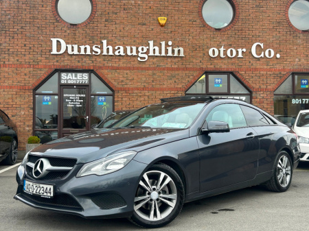 2014 Mercedes-Benz E Class E220 CDI BE SE Coupe 2DR Auto Sunroof €14,450