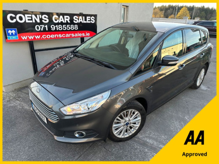 2016 Ford S-Max 2.0 TDCI 150 Zetec 7-Seater €13,495