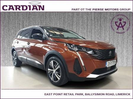 2023 Peugeot 5008 1.5 BlueHDi 130bhp Allure €40,950