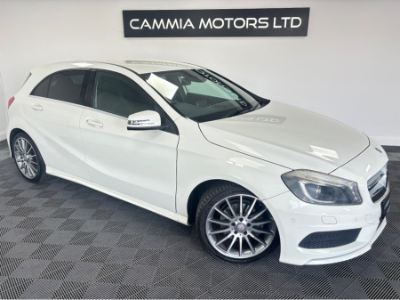 2013 Mercedes-Benz A Class MERCEDES-BENZ A CLASS A180 AMG LINE AUTO*ALCANTARA/LEATHER BUCKET SEATS*ELECTRIC MIRRORS*FLAT BOTTOM WHEEL & MORE*