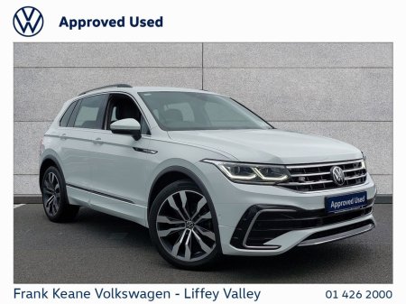2022 Volkswagen Tiguan R-LINE 2.0 TDI 150HP *PURE WHITE* *CARPLAY & ANDROID AUTO* *PCP AVAILABLE*