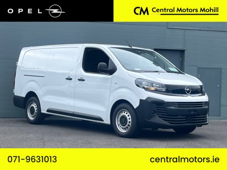 2025 Opel Vivaro LWB | Komfort  L2H1-1.5 120PS-Diesel * 3 Seater * €25,569