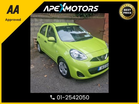 2019 Nissan Micra FINANCE ARRANGED * 1.2 AUTO * NCT MAR-27 * TAX OCT-25 * STAMPED SERVICE HISTORY * AA APPROVED * 101 SAFETY CHECKLIST * AUTOMATIC * IMMACULATE * LOW LOW KMs * 12-MONTH ROADSIDE ASSIST * CAREFUL OWNER
