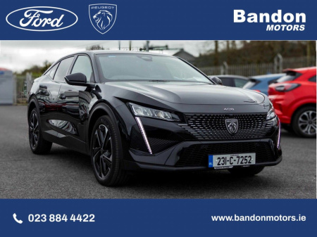 2023 Peugeot 408 Peugeot 408 Black 1.2 Puretech 130bhp Auto Allure