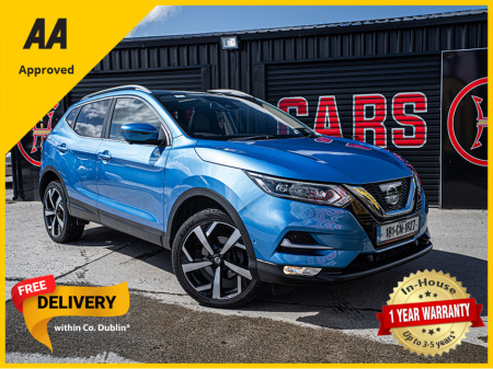 2018 Nissan Qashqai 2018 Qashqai 1.5dci TEKNA/High spec/1yr warranty €17,888