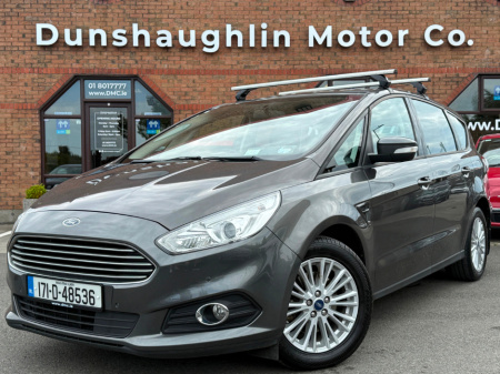 2017 Ford S-Max 2.0 TDCI ZETEC 150BHP 7 SEATER €15,900