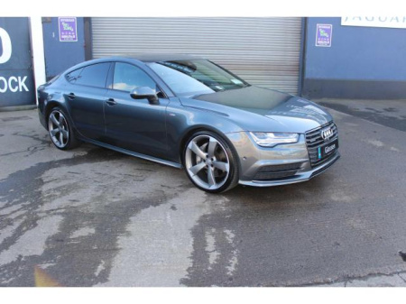 2016 Audi A7 3.0 Bi TURBO 320PS QUATTRO TIP BLACK EDITION// STUNNING CAR// HIGH SPEC//SUNROOF//RARE ,LOW MILEAGE MODEL//12  MONTH WARRANTY AVAILABLE//