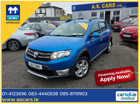 2015 Dacia Sandero STEPWAY SIGNATURE 1.5 ** IRISH CAR  ** HIGH SPEC ** AIR CON ** ALLOYS ** CRUISE CONTROL ** 2 KEYS **