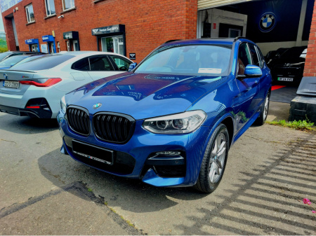 2021 BMW X3 X3 XDRIVE30E M SPORT ( BIG SPEC ) PANORAMA GLASS ROOF - COMFORT PLUS PACK - TECH PACK - HEADS UP DISPLAY - HARMON KARDON - ELECTRIC SEATS WITH MEMORY- PARK ASSIST PACK - REVERSE CAMERA -  WIFI -