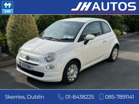2017 Fiat 500 1.2 8V 69HP POP Dualogic (S4) €9,250