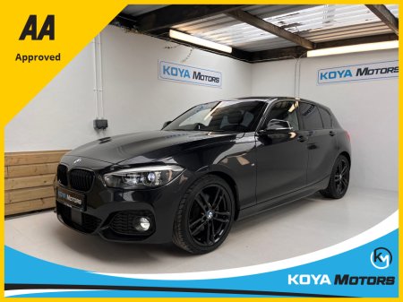 2019 BMW 1 Series 118D M-SPORT PLUS SHADOW EDITION // TOP SPEC=FULLY LOADED // HEATED ELECTRIC LEATHER // FACTORY BLACK PACK // UPGRADED SPORT ALLOYS // IMMACULATE EXAMPLE