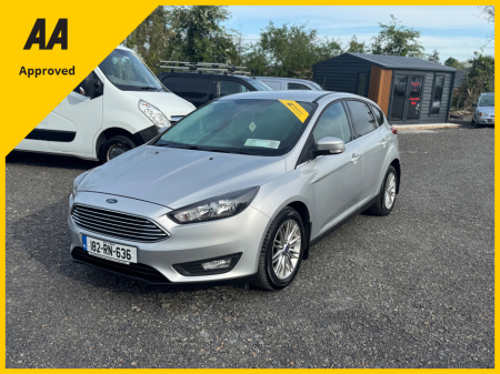 2018 Ford Focus 1.5 TDCI ZETEC EDITION 1 120PS 5DR €12,500
