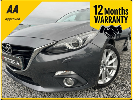 2016 Mazda Mazda3 2.2 150PS PLATINUM LS 4DR €9,999