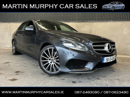 2015 Mercedes-Benz E Class E250 AMG 204 BHP AUTO