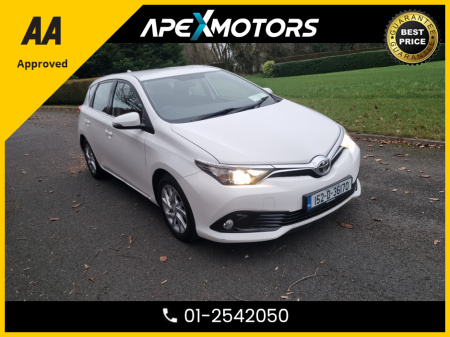 2015 Toyota Auris FINANCE ARRANGED * BUSINESS EDITION EVERY EXTRA* IMMACULATE * TOP-SPEC  BUSINESS EDITION 5DR HATCH * LOW LOW MILES * 2-KEYS * NEW NCT MAR-26 * LOW TAX * STAMPED SERVICE HISTORY *ONE VERY CAREFUL OWNER