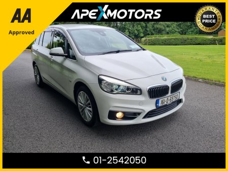 2016 BMW 2 Series Gran Tourer FINANCE ARRANGED * 7-SEATER LUXURY SPEC * 2.0 DIESEL AUTOMATIC (DSG) * AA APPROVED * IMMACULATE * LOW LOW MILES * ADAPTIVE CRUISE * NEW NCT JUN-27 * LOW TAX * ONE VERY CAREFUL OWNER *01-2542050