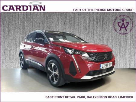 2023 Peugeot 3008 1.5 BlueHDi 130bhp Auto 6.4 GT €35,950