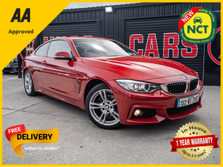 2015 BMW 4 Series 152 BMW 420d M-Sport/New NCT/1yr warranty