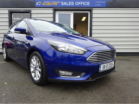 2019 Ford Focus 1.0 PETROL TITANIUM 125PS 6SPEED 5 DOOR KEY 131