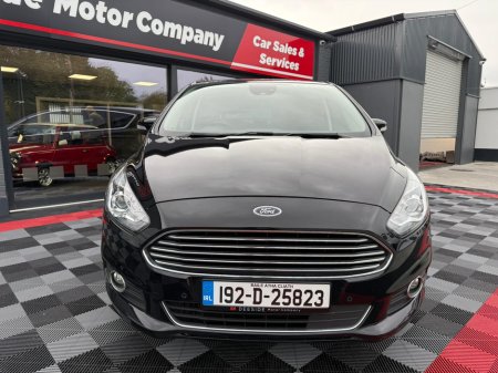 2019 Ford S-Max 2.0 TITANIUM ECOBLUE 150 150PS , LOW KM'S , Full Service Record , Sat-Nav ,  Parking Sensors , Cruise Control , Finance from €85 p/w & €6,950 Deposit t&c may apply , Service , NCT , Warranty . €24,950