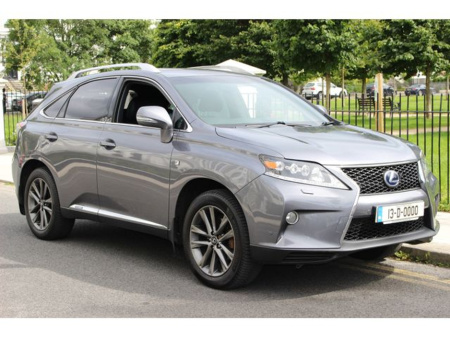 2013 Lexus RX 450 h 450H 3.5 F Sport 4WD CVT 5DR Auto €17,750