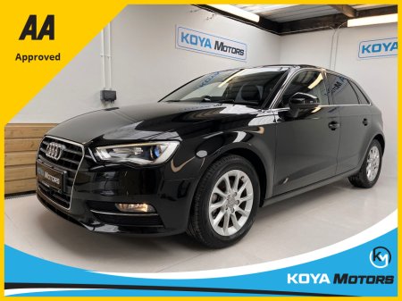 2015 Audi A3 1.4 TFSI SE SPORT PLUS PETROL AUTOMATIC // JUST 65000 KMS FROM NEW // STUNNING CAR THROUGHOUT // BLUETOOTH MEDIA // UPGRADED ALLOYS // FULL PARK ASSIST // REVERSING CAMERA