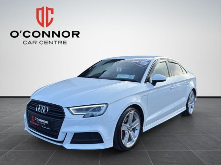 2018 Audi A3 “White. Clean. S-Line Dream.” €23,888