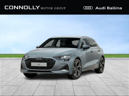 2026 Audi A3 *AVAILABLE 2ND OF JAN*Sportback 30TDi 115Bhp SE With Upgraded Alloys €43,950