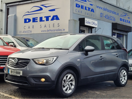 2019 Opel Crossland X SE 1.2 PETROL 110BHP NCT 02/26 FINANCE AVAILABLE @ €49 PER WEEK 2 KEYS/ SERVICE HISTORY/ TOUCH SCREEN MEDIA/ BLUETOOTH/ DEVICE PROJECTION/ HISTORY CHECKED