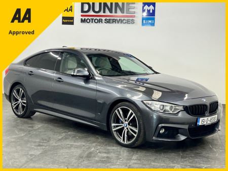 2015 BMW 4 Series LOW MILEAGE*420 D F36 M Sport GRAN COUPE 4DR AUTO*SAT NAV*TWO KEYS*12 MONTH WARRANTY*FINANCE AVAILABLE