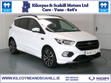 2018 Ford Kuga 2.0 TDCI ST-LINE FWD 150P 150PS 5DR €21,950