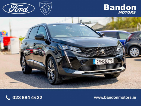 2023 Peugeot 5008 2023 Peugeot 5008 Black 1.5 BlueHDi 130bhp Allure Auto