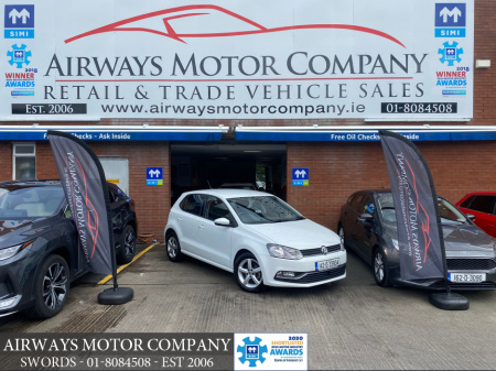 2014 Volkswagen Polo * 1.2 * TSI  * COMFORT * AUTOMATIC * 5DR  * SAT NAV * REV CAM * AIRCON * ALLOYS * FOGS * €9,850