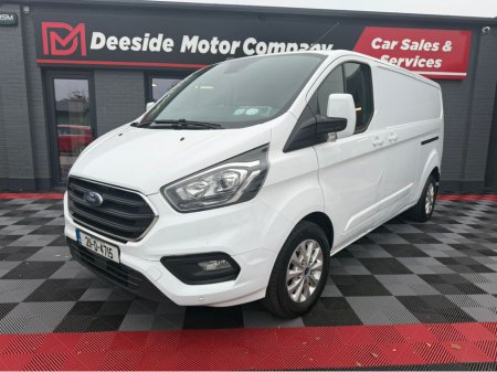 2021 Ford Transit Custom 300L LIMITED EDITION 2.0 TD 170 A6 LWB 3 SEATS , AUTOMATIC , HEATED SEATS , AIR CONDITIONING , ALLOY WHEELS , REVERSE CAMERA , PARKING SENSORS , CRUISE CONTROL , DOE , WARRANTY , FINANCE  , TRADE IN.