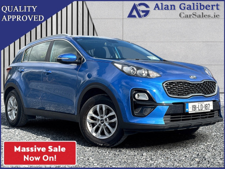 2019 Kia Sportage K2 1.6 Diesel €95 Per Week €19,995