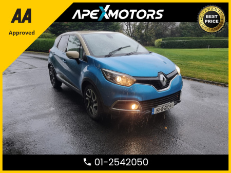2015 Renault Captur FINANCE ARRANGED * AUTOMATIC (DSG) * AA APPROVED  * 101 SAFETY CHECKLIST * 12-MONTH ROADSIDE ASSIST  * IMMACULATE THROUGHOUT * TOP-SPEC 5DR HATCH * LOW LOW MILES * CRUISE CONTROL * NEW NCT SEPT-26